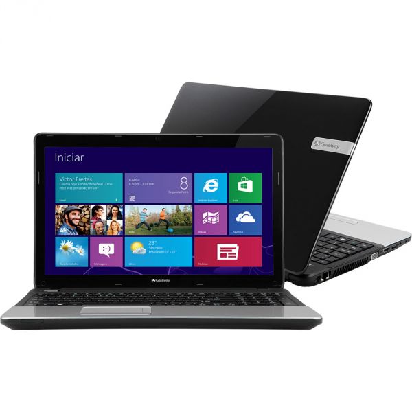 Notebook Gateway NE56R19B com Intel Core i5 6GB 500GB LED 15