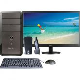 Computador Qbex com Intel Core i5 8GB 1TB Linux + Monitor LE