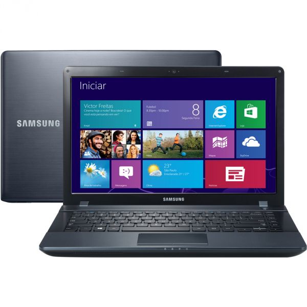 Notebook Samsung ATIV Book 2 com Intel Core i3 4GB 500GB LED