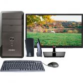 Computador Qbex com Intel Core i5 8GB 1TB Linux + Monitor LE