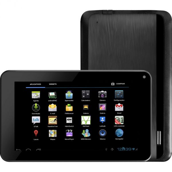 Tablet Qbex Zupin TX120 com Android 4.0 Wi-Fi Tela 7"