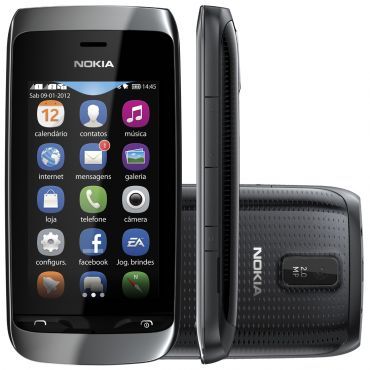 Celular Desbloqueado Nokia Asha 310 Preto - Dual Chip, Câmer